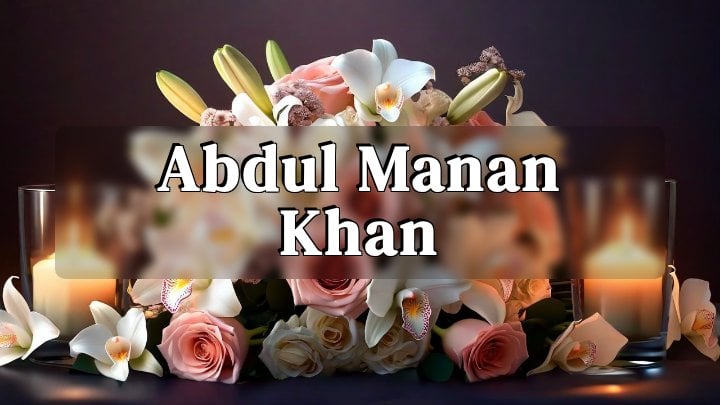Abdul Manan Khan, Canton County, MI