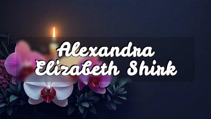 Alexandra Elizabeth Shirk, Winter Garden, Florida