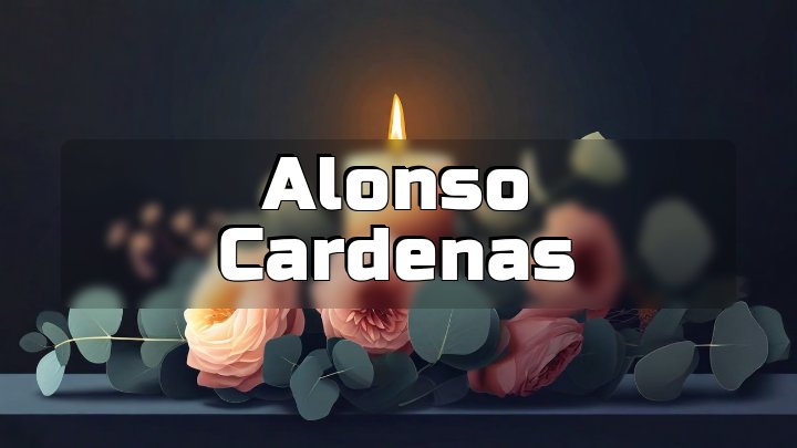 Alonso Cardenas, Aldine, TX
