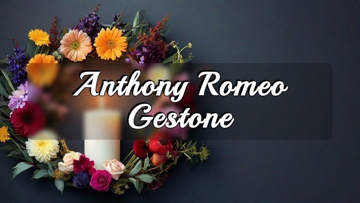 Anthony Romeo Gestone, Patchogue, New York