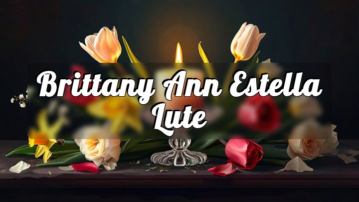 Brittany Ann Estella Lute, Seaside, Oregon