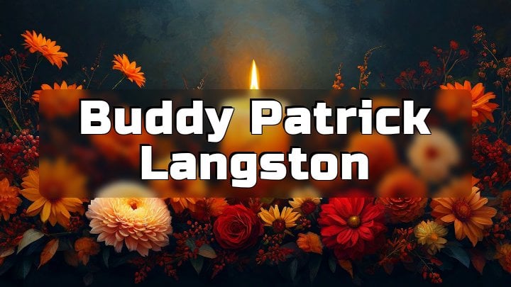 Buddy Patrick Langston