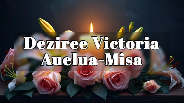 Deziree Victoria Auelua-Misa, Newark, California