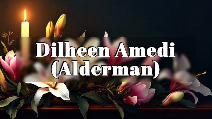 Dilheen Amedi (Alderman)