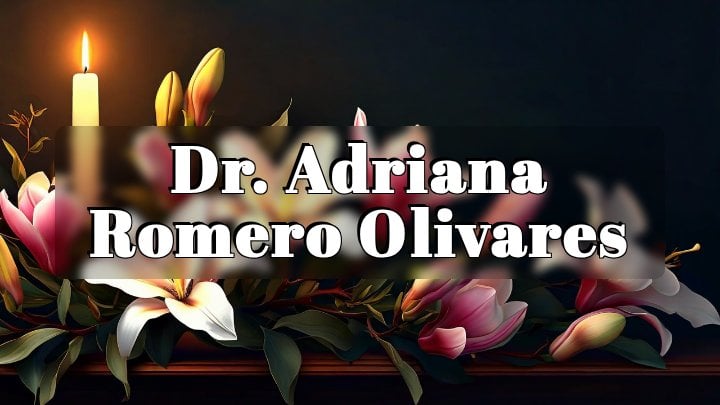 Dr. Adriana Romero Olivares
