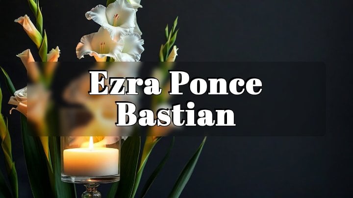 Ezra Ponce Bastian, University of Utah, Salt Lake City, Utah