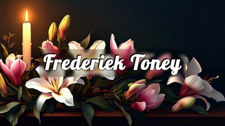 Frederiek Toney, Detroit, Michigan