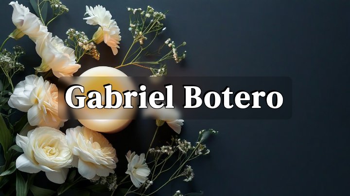 Gabriel Botero, Washington, WA