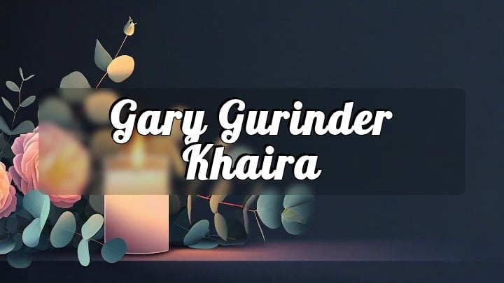 Gary Gurinder Khaira, Clovis, CA