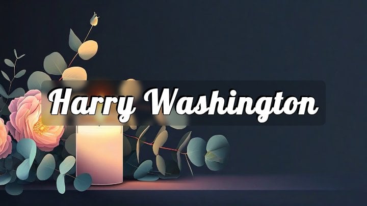Harry Washington, Indian Head Highway near Jenkins Lane