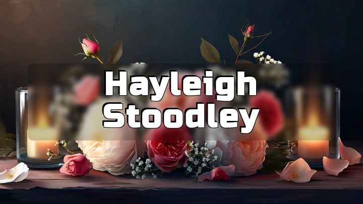 Hayleigh Stoodley, England