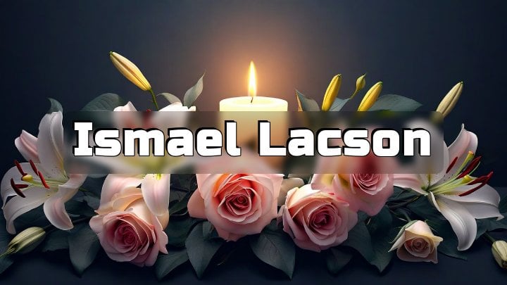 Ismael Lacson