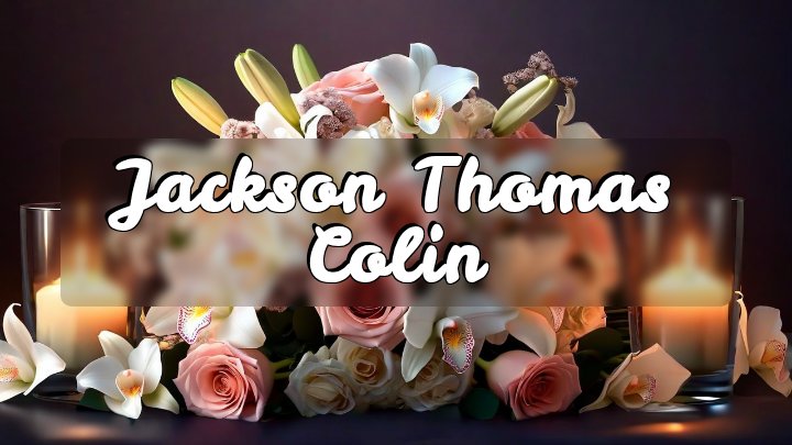 Jackson Thomas Colin, Bluffton, SC