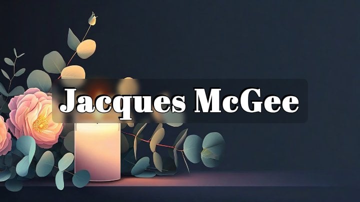 Jacques McGee, Detroit, Michigan