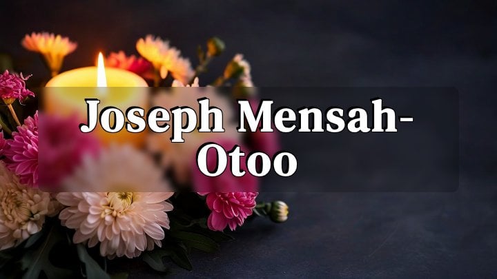 Joseph Mensah-Otoo, New York, NY