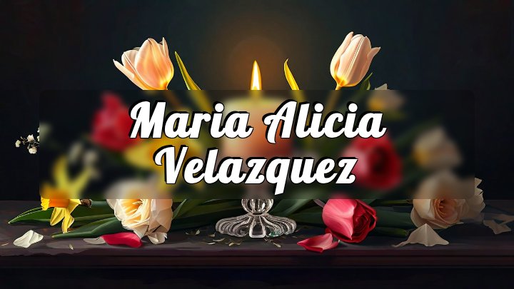 Maria Alicia Velazquez, San Bernardino, CA