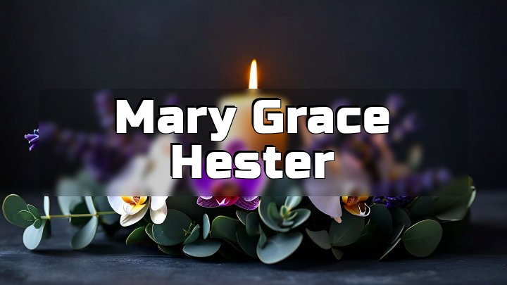Mary Grace Hester, Lumberton, North Carolina