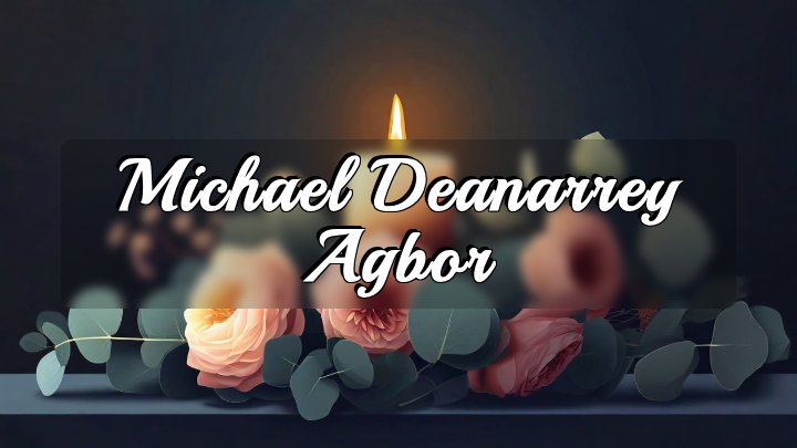 Michael Deanarrey Agbor, Harrodsburg, Kentucky