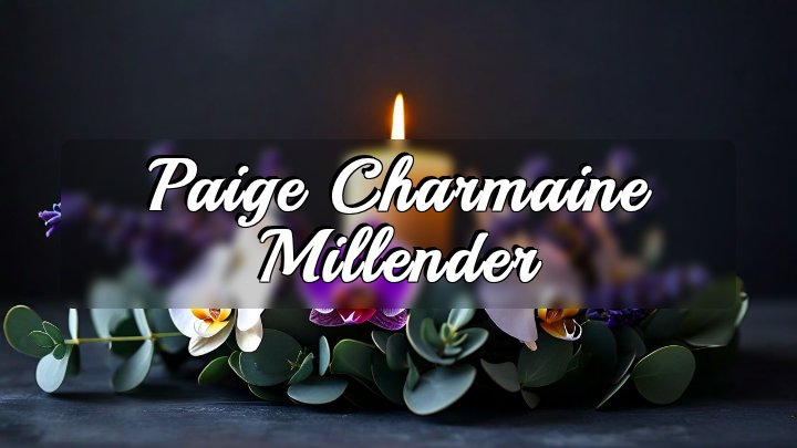 Paige Charmaine Millender, Florala, AL