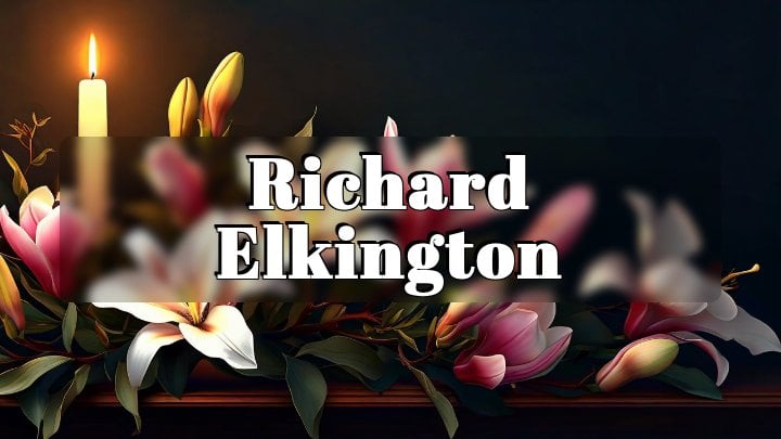 Richard Elkington, Chesham, UK
