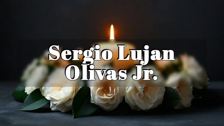 Sergio Lujan Olivas Jr., Monahans, Texas