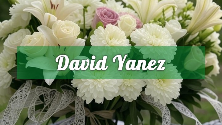 David Yanez, Golfcrest, TX