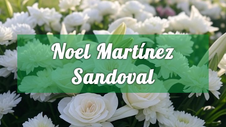 Noel Martínez Sandoval, Los Angeles, CA