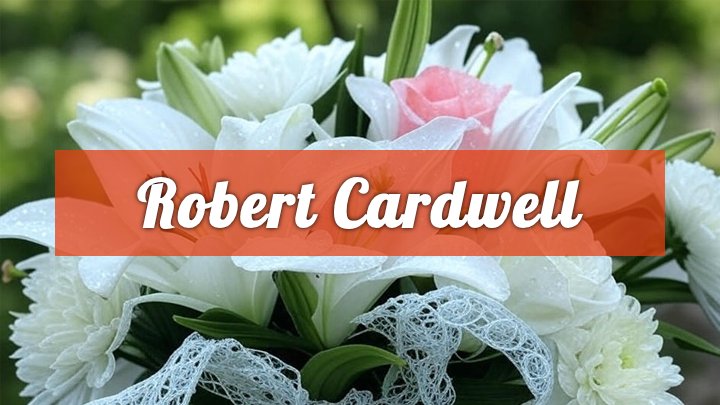 Robert Cardwell, Anderson, CA