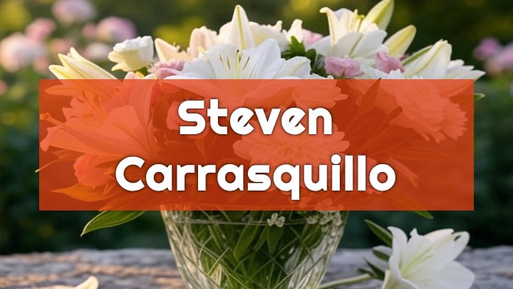 Steven Carrasquillo, Edgewood, MD